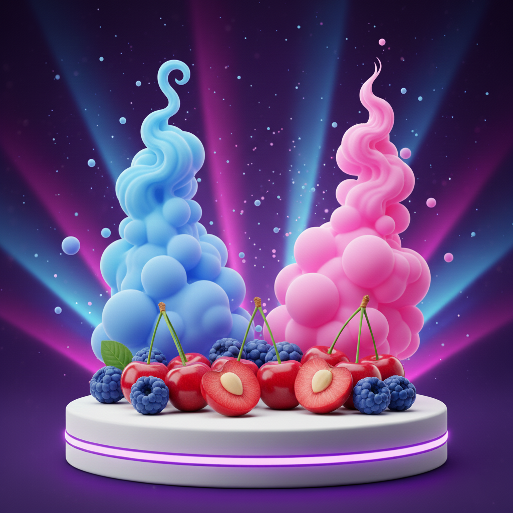 Ilustracja smaku — truskawka